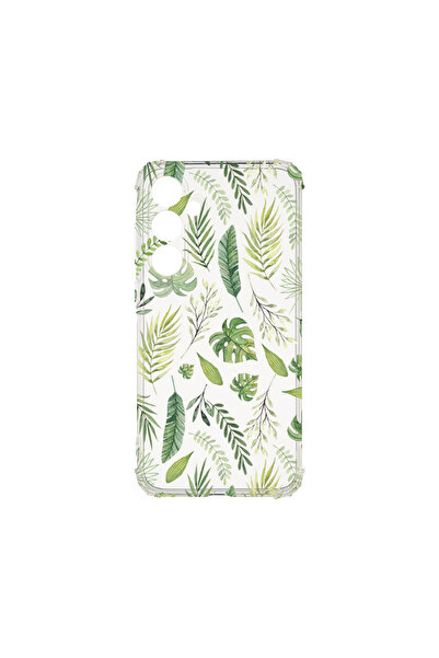 bestcase Αντικραδασμική θήκη πίσω μέρους για Samsung Galaxy A16, πράσινα φύλλ...