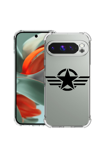 bestcase Carcasă spate antișoc pentru Google Pixel 9 Pro XL, Steaua Armatei S...