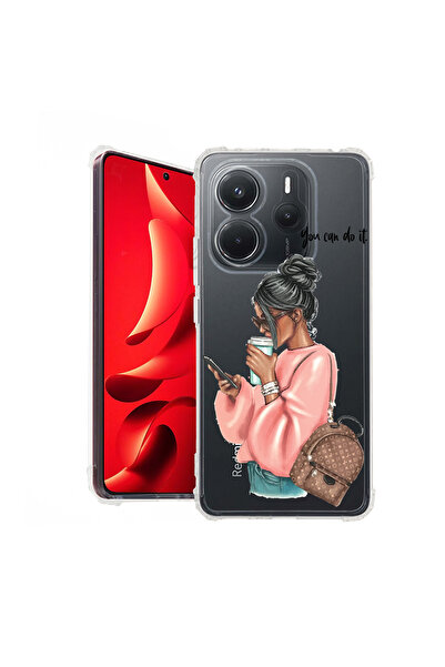 bestcase Carcasă spate antișoc pentru Xiaomi Redmi Note 14 4G, Shopping Girl,...