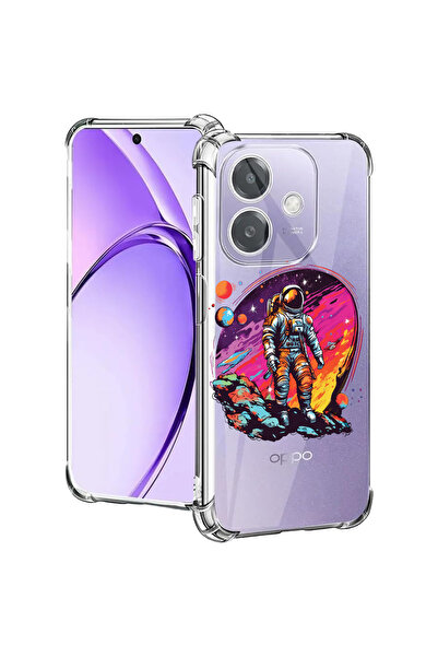 bestcase Carcasă spate antișoc pentru Oppo A60 5G / A40 / A40M, Astronaut, 20...