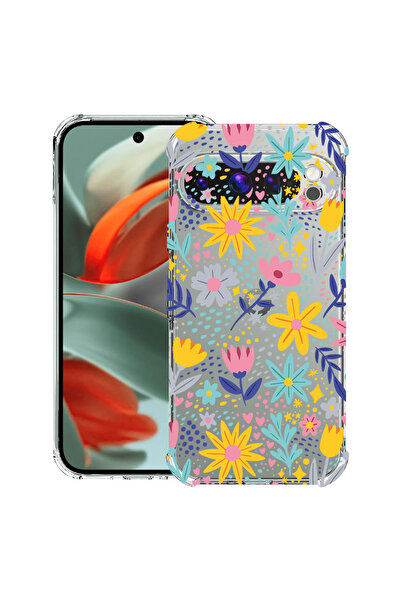 bestcase Carcasă spate antișoc pentru Google Pixel 9 Pro XL, Little Flowers, ...