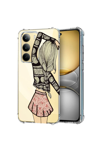 bestcase Αντικραδασμική πίσω θήκη για Realme C75, Girl Friend, 1988296 AS 188
