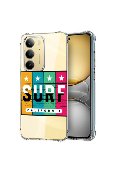 bestcase Carcasă spate antișoc pentru Realme 14x 5G, Surf - California, 19882...