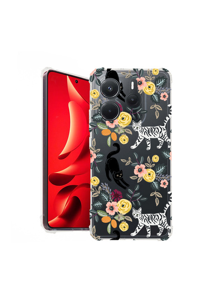 bestcase Carcasă spate antișoc pentru Xiaomi Redmi Note 14 5G, model pisică, ...