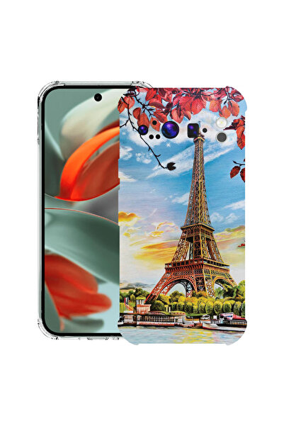 bestcase Carcasă spate antișoc pentru Google Pixel 9 Pro XL, Turnul Eiffel din Paris, 1946015 AS 1371