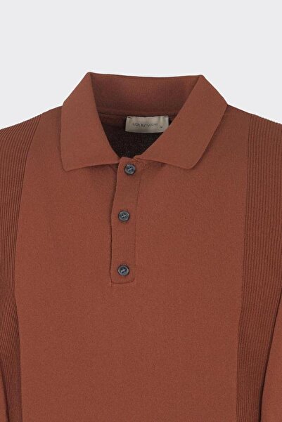 Kadir Büyükkaya Düğmeli Polo Yaka Kısa Kol Erkek T-Shirt