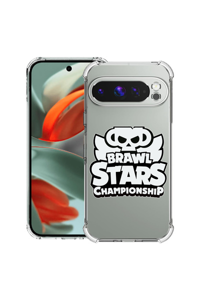 bestcase Carcasă spate antișoc pentru Google Pixel 9 Pro XL, Brawl Stars Cham...