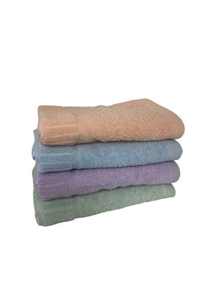 ToWell Home Set of 4 towels in various colors