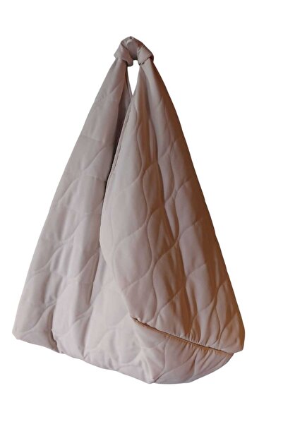 handedizayn Γυναικεία τσάντα ώμου Hande Dizayn Cream Quilted Origami Model (Π...