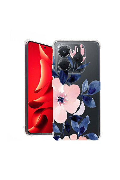 bestcase Carcasă spate antișoc pentru Xiaomi Redmi Note 14 4G, colecția Pastel Colors Flowers, 1938408 AS 506