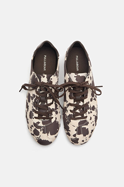 Pull & Bear Naylon desenli spor ayakkabı