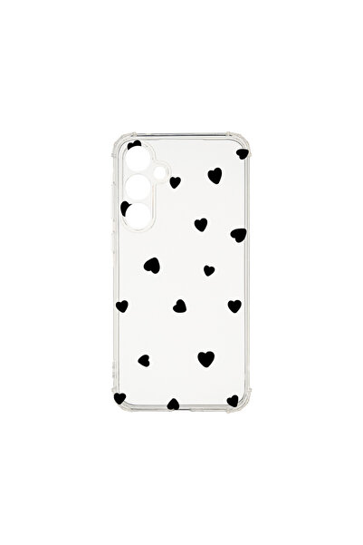 bestcase Αντικραδασμική θήκη πλάτης για Samsung Galaxy A16, με μοτίβο καρδιάς...