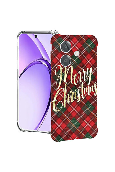 bestcase Carcasă spate antișoc pentru Oppo A60 5G / A40 / A40M, Crăciun Feric...