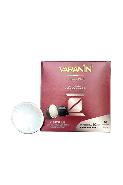 Varanini Capsule Intenso compatibile cu Dolce Gusto, set de 16 capsule