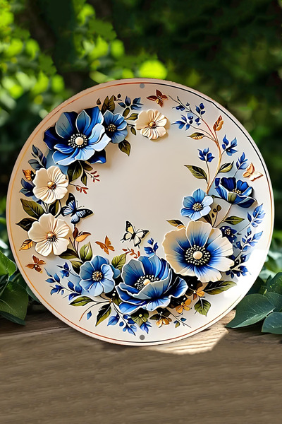 kutuTR Dekorasyona Şıklık Katacak UV Baskı 3D GÖRÜNÜMLÜ MDF Duvar Süsü – 33x3...