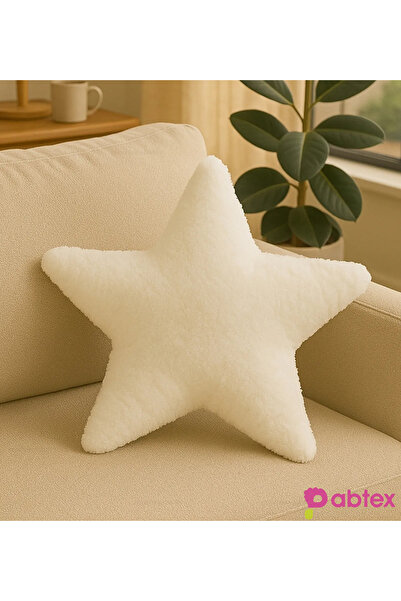 Pabtex Yıldız Şeklinde Peluş Yastık – Rahat ve Eğlenceli