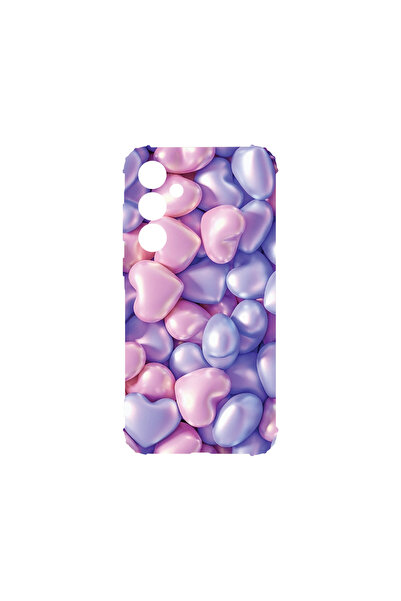 bestcase Carcasă spate antișoc pentru Samsung Galaxy A16, inimioare colorate,...