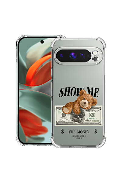 bestcase Carcasă spate antișoc pentru Google Pixel 9 Pro XL, Ursuleț de pluș ...