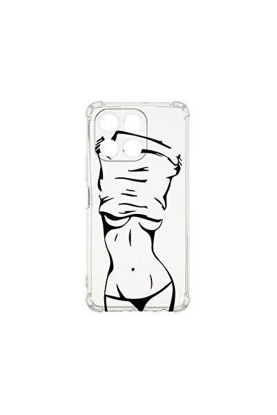 bestcase Carcasă spate antișoc pentru Honor 200 Smart, model feminin, 1925010...