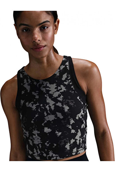 Nike hj1121 010 Kadın Tek Kesim Dri-FIT Kısa Baskılı spor Atlet