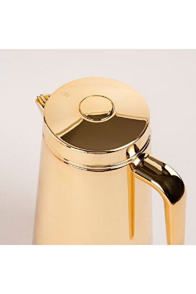 Dallaty Set of 2 steel vacuum flask gold 1.0L and 1..3L