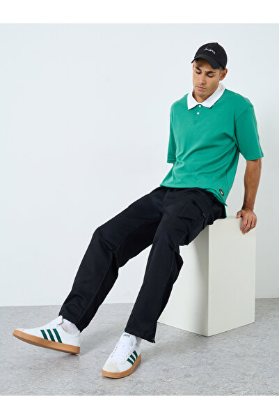 Take Two By Styli Solid Wide Leg Cargo Pants