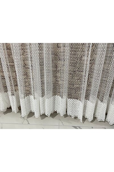 MİR BRODE TÜL NAKIŞ ETEKLİ DAMLA SERİTLİ 1/3 SIK PİLELİ AGIR GRMAJLI