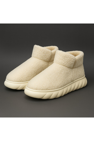 Shoebuo Women's Panduf Winter Warm Orthopedic Home Shoes