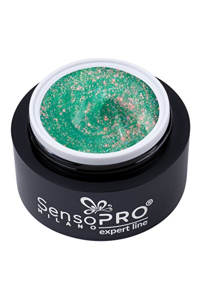 SensoPRO Milano Gel de Unghii Expert Line - Turcoaz Cristal 15ml