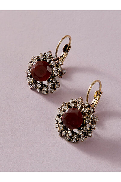 Take Two By Styli Embellished Huggie Earrings