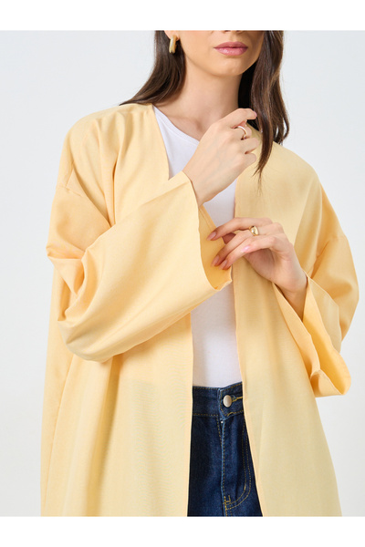 Take Two By Styli Solid Side Slit Abaya