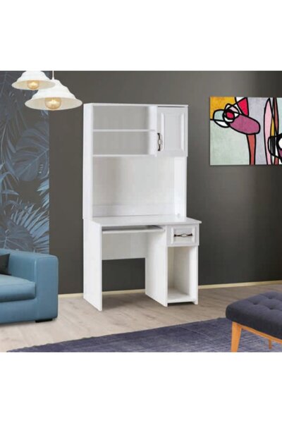 Yuvaset Home Bera Beyaz Elmas Çalışma Masası