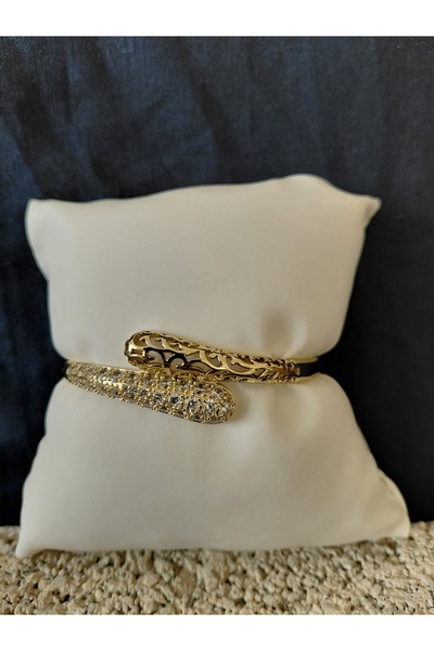 lavantebutik سوار على شكل ثعبان مرصع بحجر الزركون من مودن شوبينغ