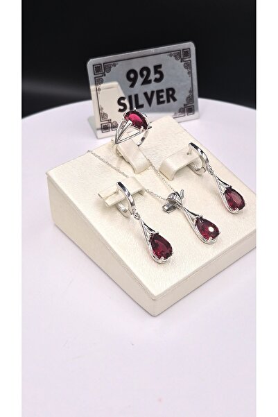MODA 925 Ayar Kadın Gümüş Set