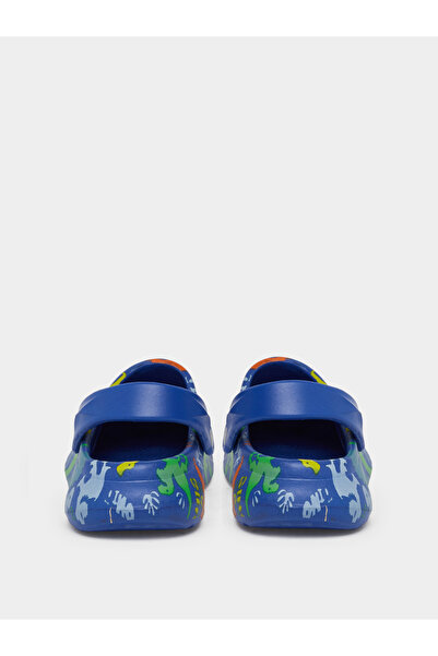Take Two By Styli Boys Graphic Print Heel Strap Clogs