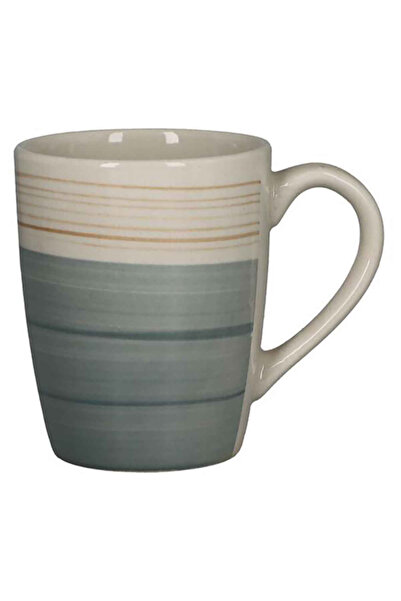 Bien Servi 16-Piece Stripe Pattern Stoneware Dinner Set