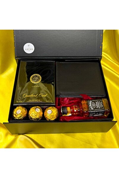 velve Pachet Black Desire barbati, parfum arabesc, portofel, ουίσκι 50 ml, 3 ...