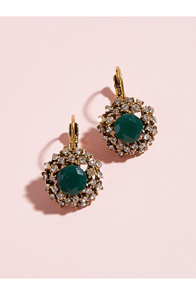 Take Two By Styli Embellished Huggie Earrings