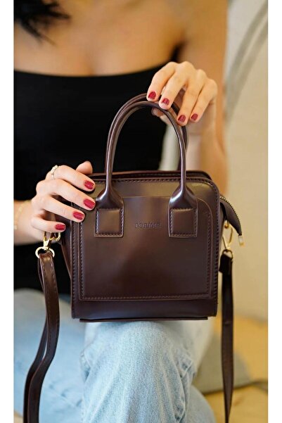 DMDBAGS Long Strap Vegan Leather Mini Shoulder & Arm Bag