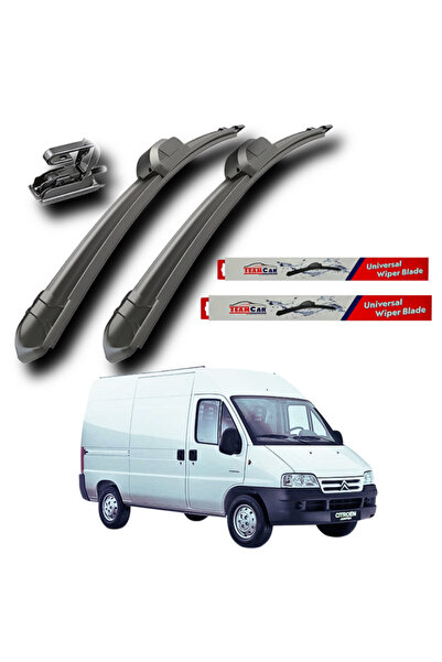 TEAMCAR Ștergătoare de parbriz Citron Jumper (1994-2006) Set față plată