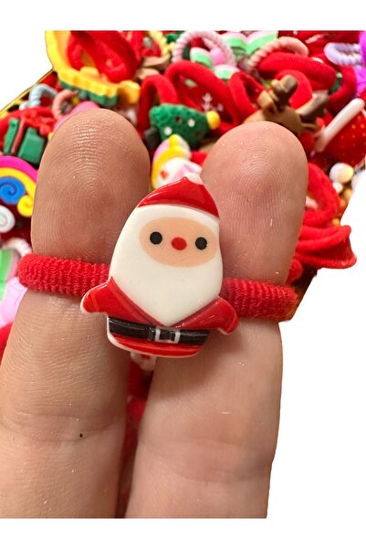 Christmas Themed Small Figure Rubber Buckle Mixed 10 pieces
