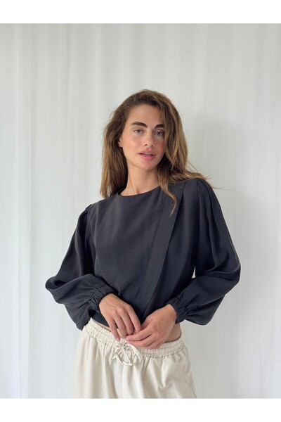 Retrobird Alisa Covered Retro Shirt Women's Black