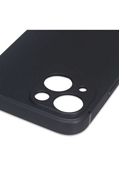 zore جراب OMSY iMax متوافق مع هاتف iPhone 13 Mini - أسود