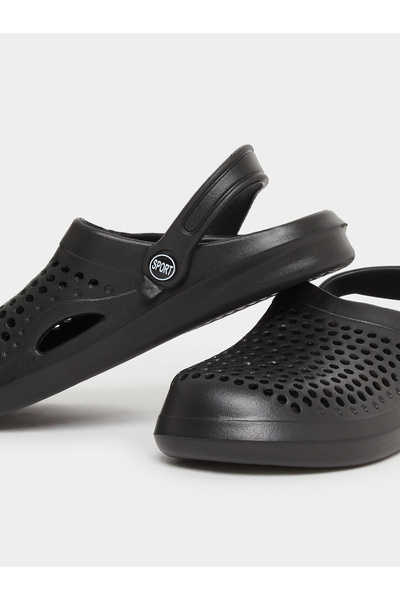 Take Two By Styli Solid Slip-On Heel Strap Clogs