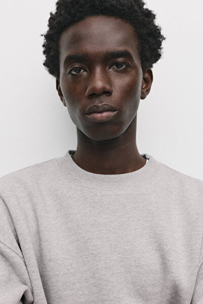 Pull & Bear Basic round neck sweatshirt