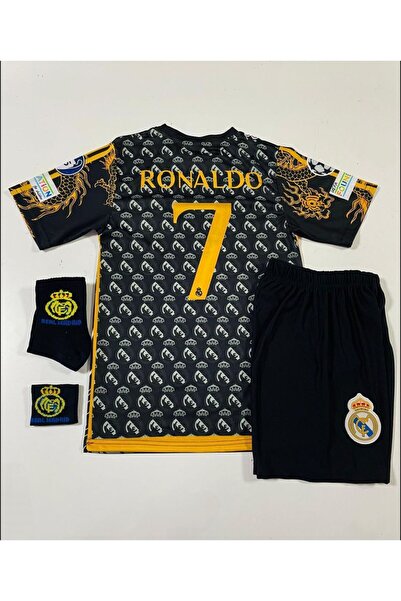 Lion Spor R.Madridd 2024/25 New Season Cristiano Ronaldo Concept Kids Jersey ...