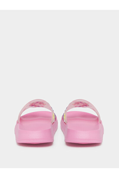 Take Two By Styli Girls Graphic Print Slippers