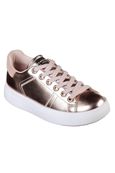 SKECHERS , Traffic eco-leather sports shoes with metallic look