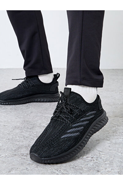 Take Two By Styli Textured Lace Up Sneakers