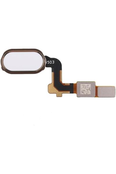 Generic For OPPO A57 Fingerprint Sensor Flex Cable - Gold